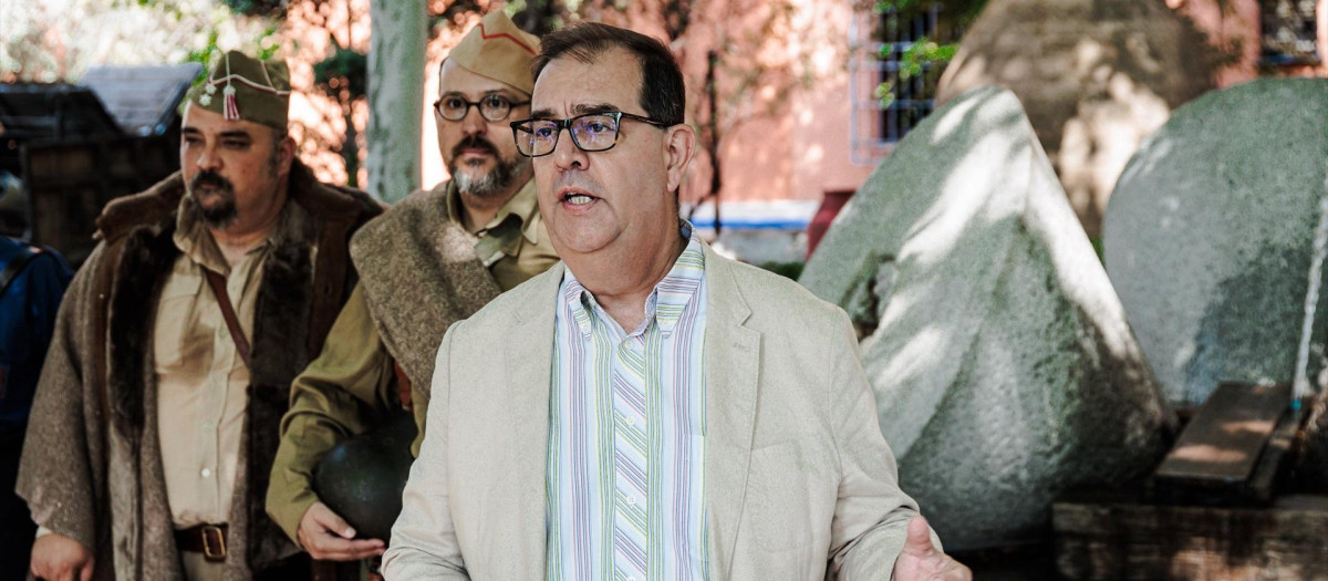 El alcalde de Morata de Tajuña, Fernando Villalaín