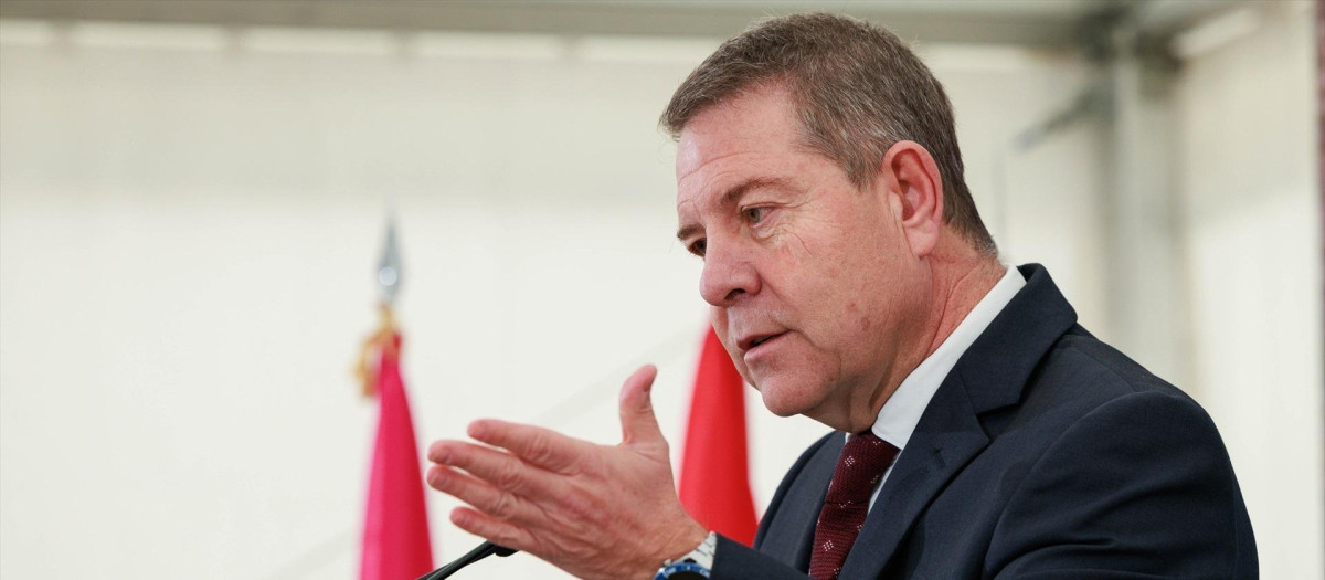 (Foto de ARCHIVO)
El presidente de Castilla-La Mancha, Emiliano García-Page, inaugura, en Villanueva de Alcardete (Toledo), la nueva Estación Depuradora de Aguas Residuales (EDAR).

REMITIDA / HANDOUT por JCCM/DAVID ESTEBAN GONZALEZ
Fotografía remitida a medios de comunicación exclusivamente para ilustrar la noticia a la que hace referencia la imagen, y citando la procedencia de la imagen en la firma
08/1/2026