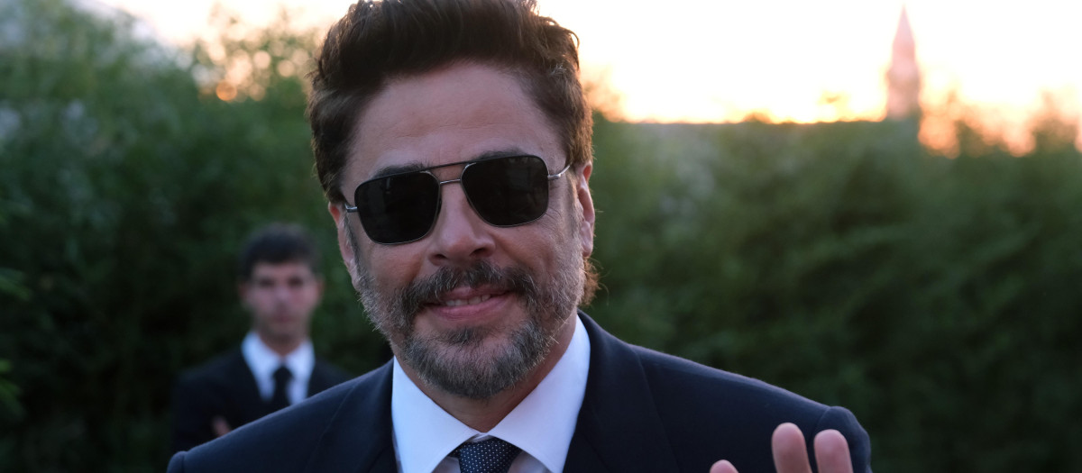 El actor Benicio Del Toro