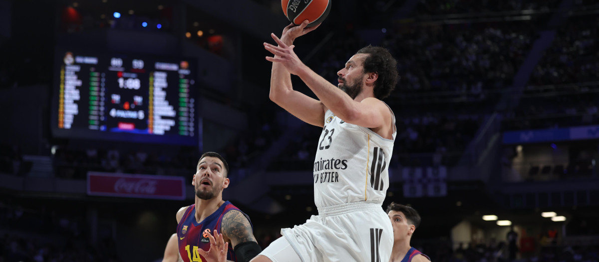 Real Madrid y Barcelona Basket