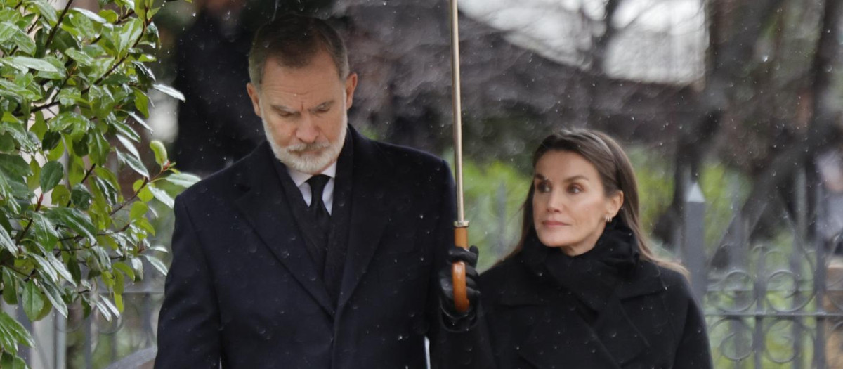 Los Reyes acuden el responso por la Princesa Irene de Grecia