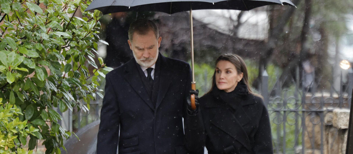 Los Reyes acuden el responso por la Princesa Irene de Grecia