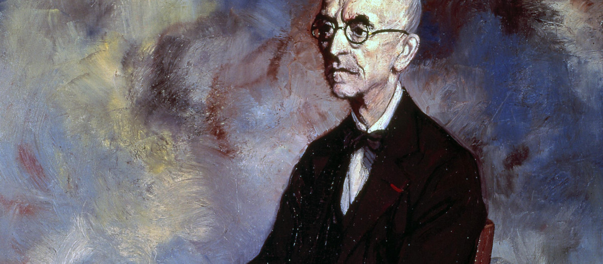 Manuel de Falla, óleo de Ignacio Zuloaga