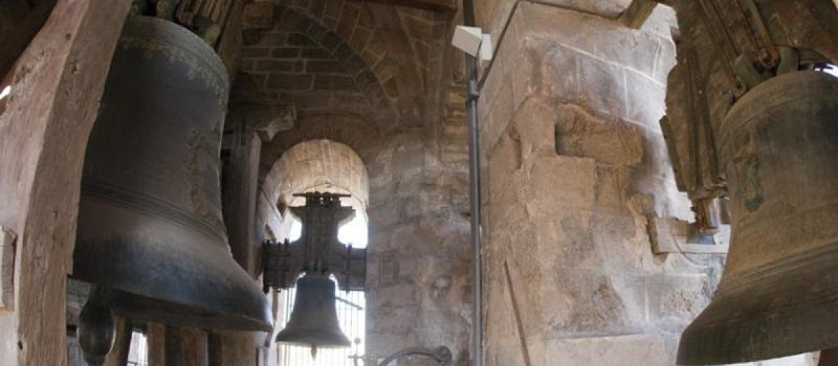 (Foto de ARCHIVO)
Campanario de la Catedral Primada de Toledo.

REMITIDA / HANDOUT por REAL FUNDACIÓN DE TOLEDO
Fotografía remitida a medios de comunicación exclusivamente para ilustrar la noticia a la que hace referencia la imagen, y citando la procedencia de la imagen en la firma
16/1/2026