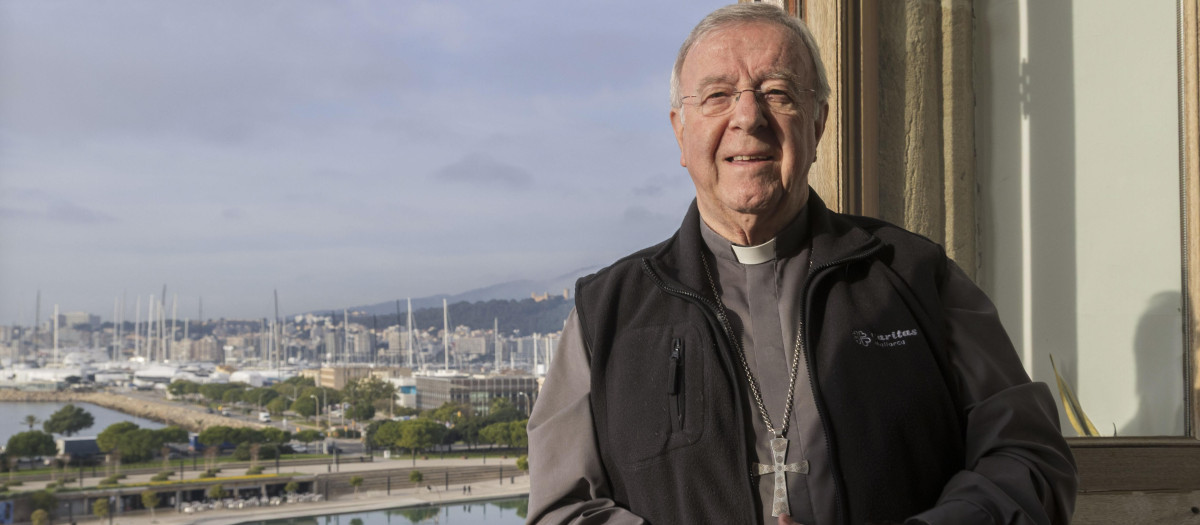 El obispo de Mallorca, Sebastià Taltavull