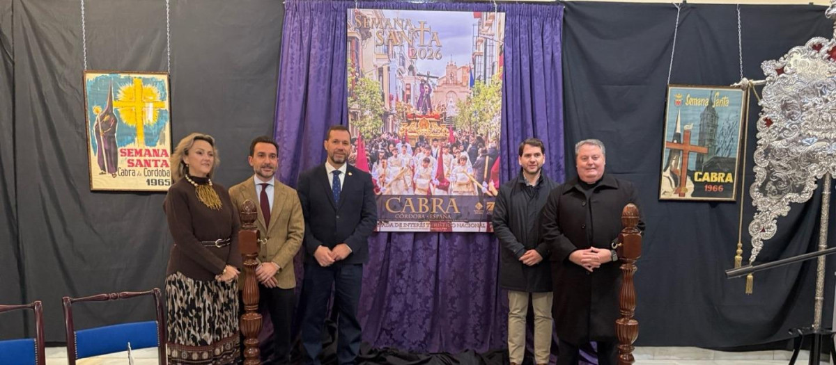 Presentación del cartel de la Semana Santa de Cabra 2026