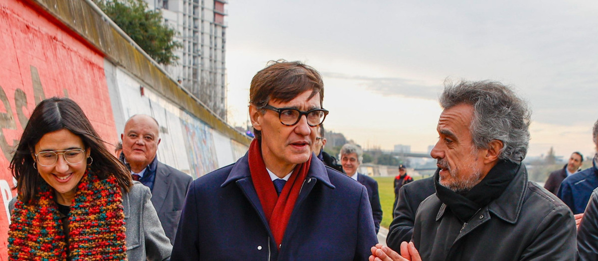 El presidente de la Generalitat, Salvador Illa, el pasado viernes