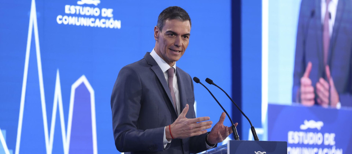 - El presidente del Gobierno, Pedro Sánchez, interviene en la clausura del 'Spain Investors Day'