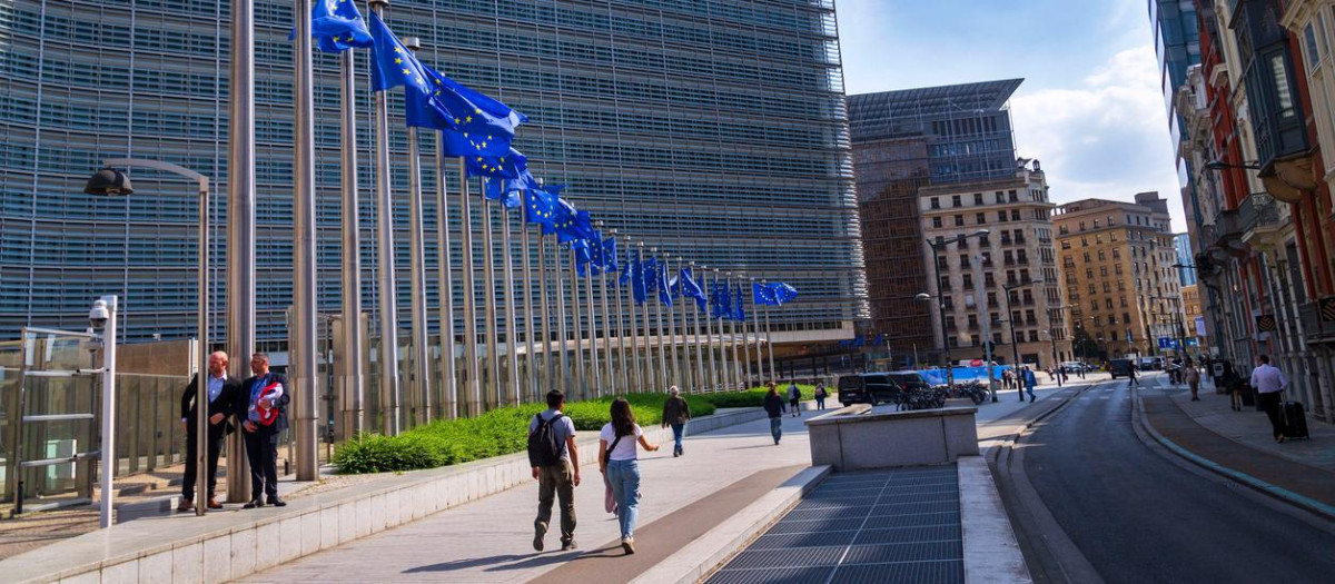 Sede de la Comisión Europea en Bruselas.