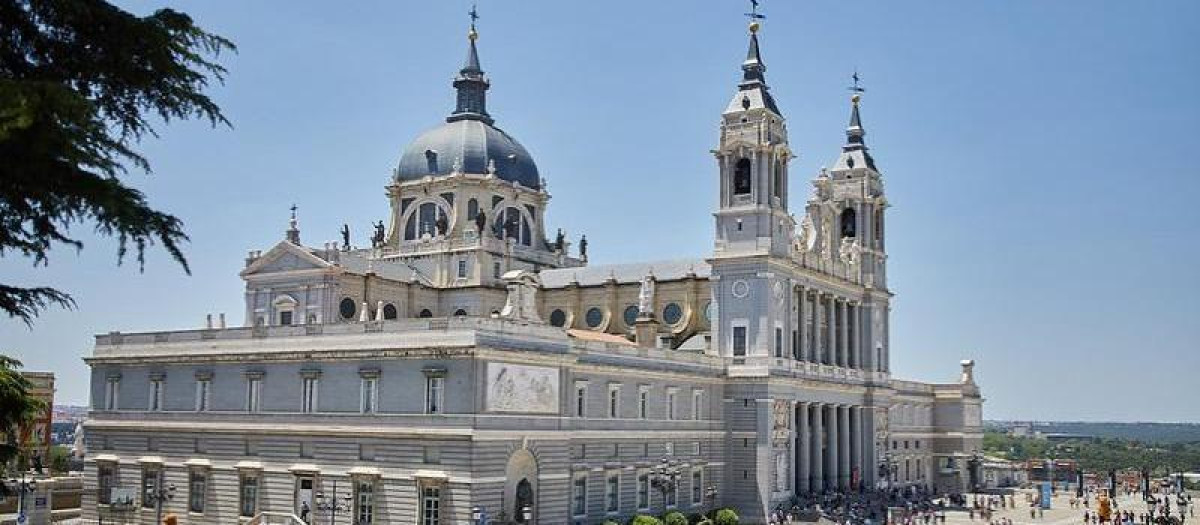 Catedral de la Almudena, en Madrid