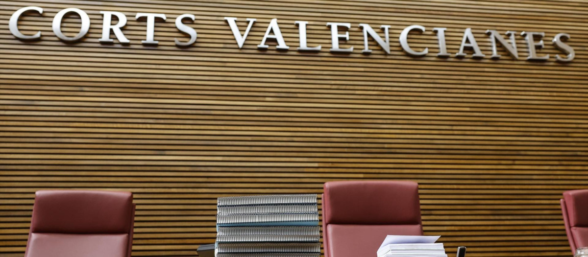 Imagen de archivo de las Cortes Valencianas