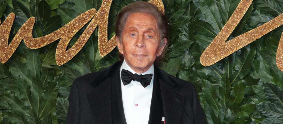 El diseñador Valentino