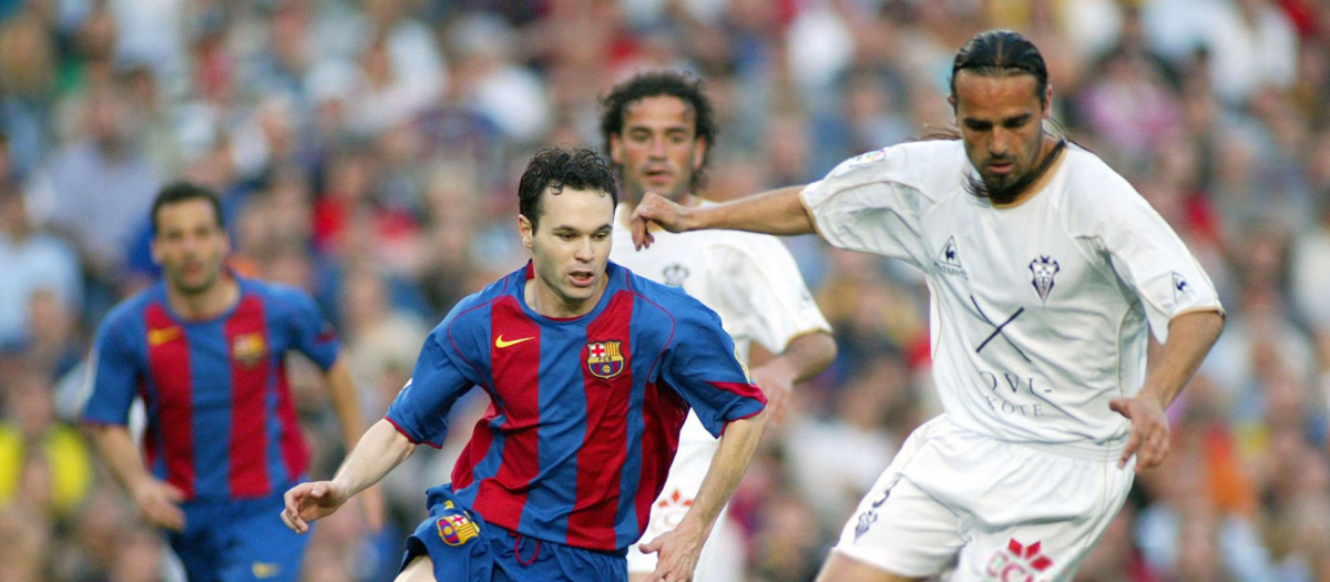 Iniesta se enfrenta al Albacete Balompié