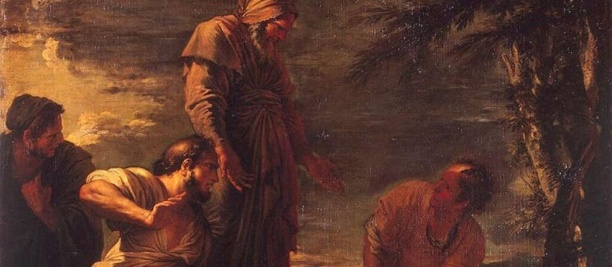 Demócrito y Protágoras (1663) de Salvator Rosa