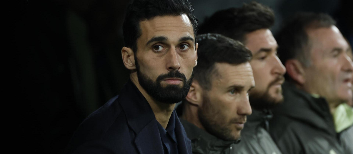 El entrenador del Real Madrid, Álvaro Arbeloa