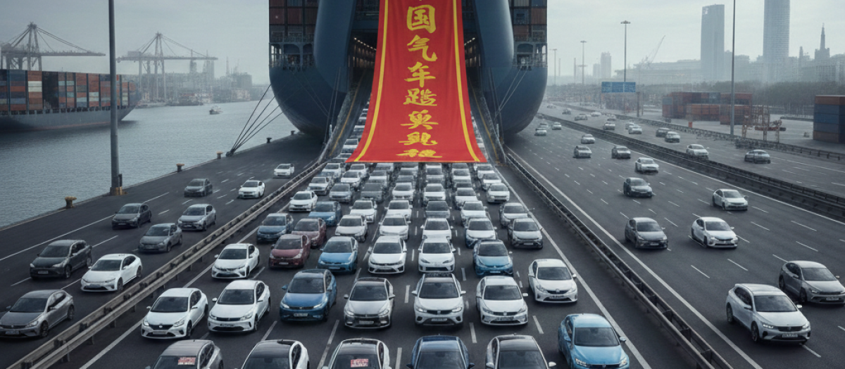 Los principales puertos europeos están 'invadidos' de coches chinos
