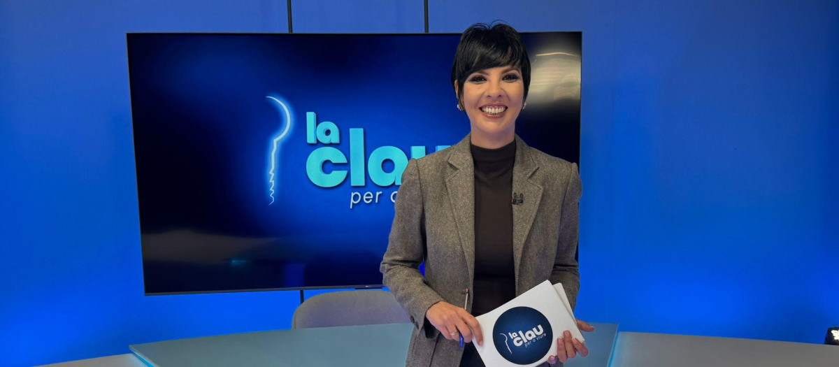 Maria Domínguez, presentadora del programa 'La clau per a viure'