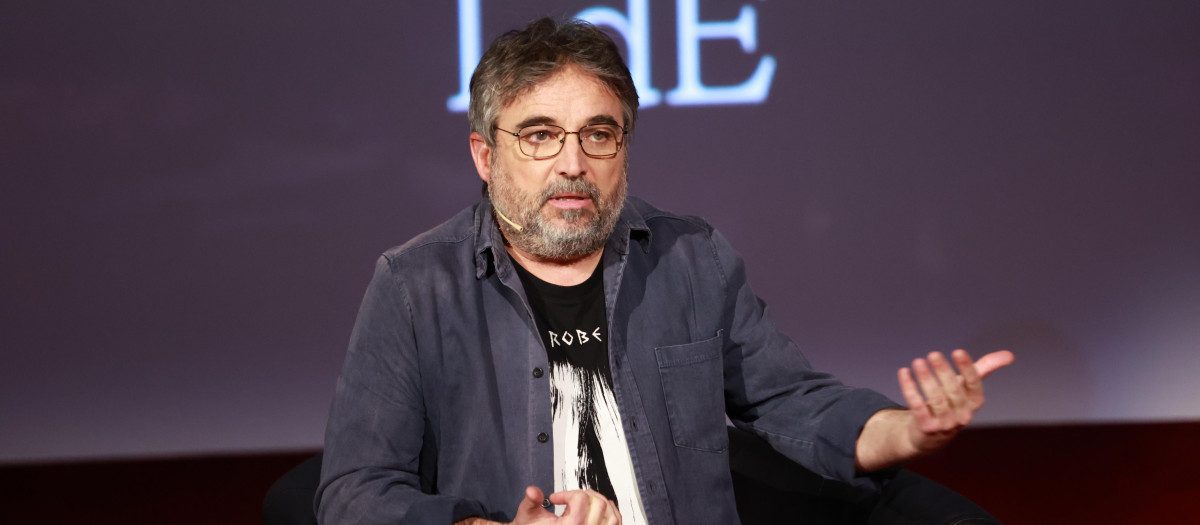 Jordi Evole during premier "Lo de Evole" show in Madrid on Wednesday, 14 January 2026.