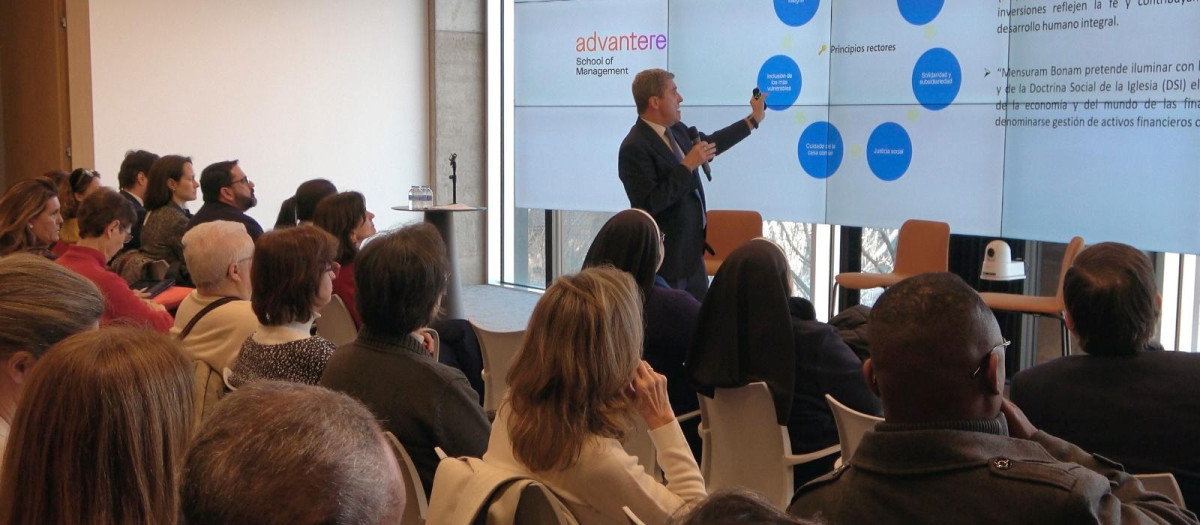 Un momento de la jornada Mesuram Bonam