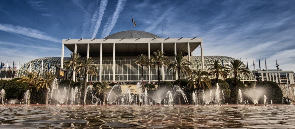 Imagen del Palau de la Música de Valencia