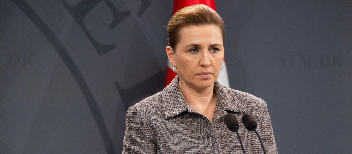 La primera ministra danesa, Mette Frederiksen