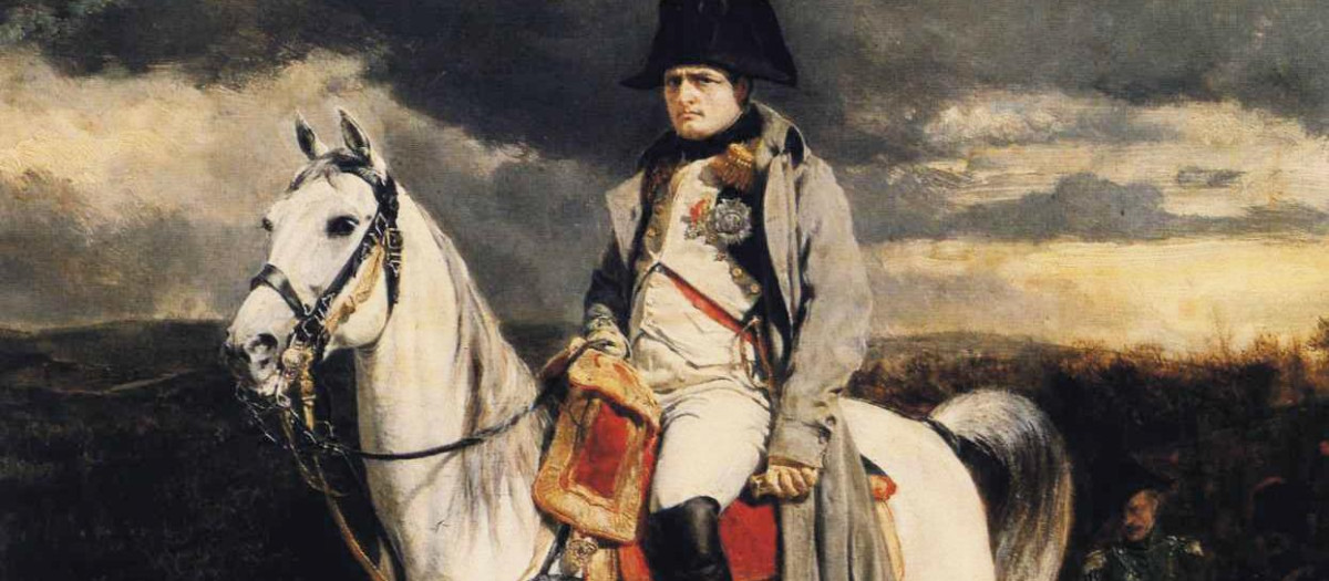 Napoleón en 1814. Obra de Jean-Louis Ernest Meissonier