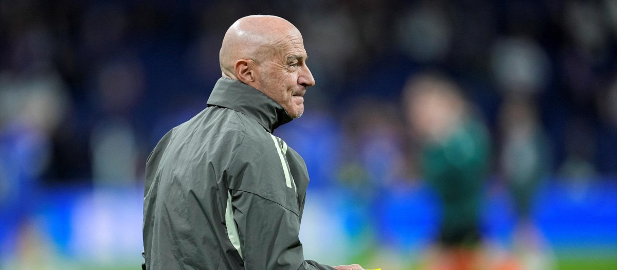 Antonio Pintus, en el Real Madrid - AS Monaco del pasado martes