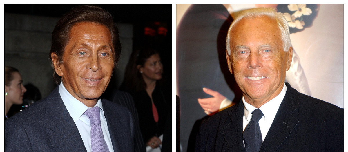 Valentino y Armani