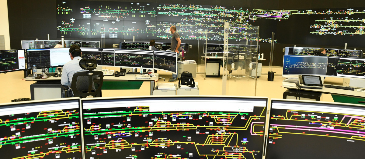 Centro de control de Adif