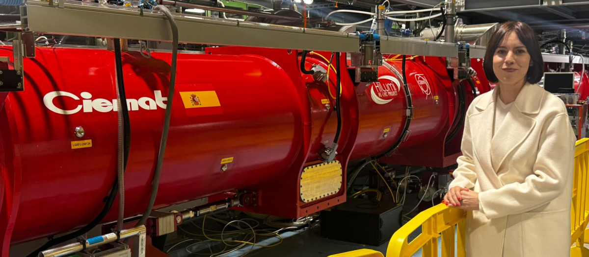 GINEBRA, 23/01/2026.- La ministra de Ciencia, Innovación y Universidades, Diana La ministra de Ciencia, Innovación y Universidades, Diana Morant, realiza una visita oficial al Centro Europeo de Física de Partículas (CERN)