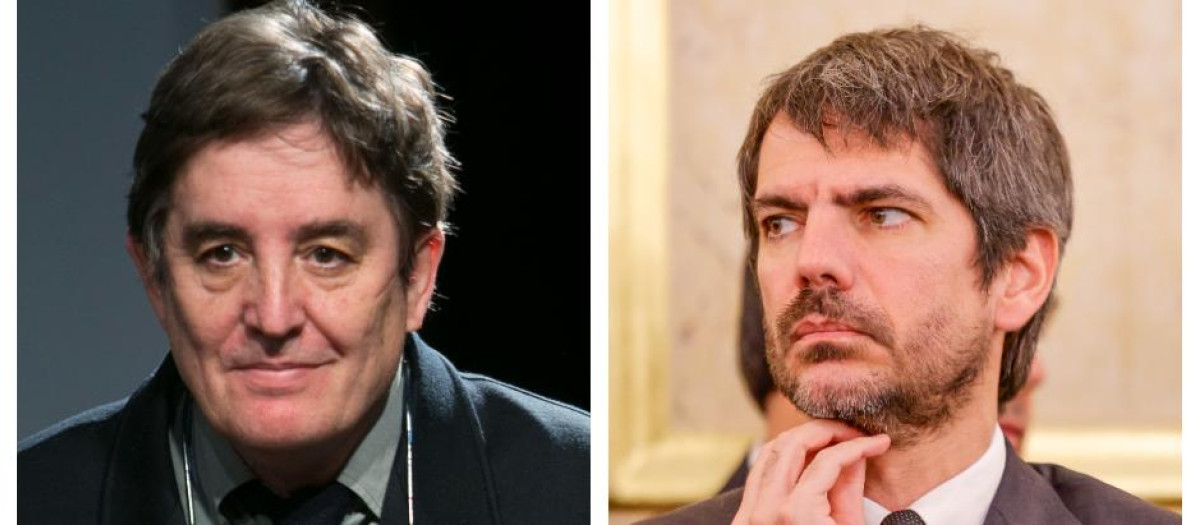 Luis García Montero y Ernest Urtasun