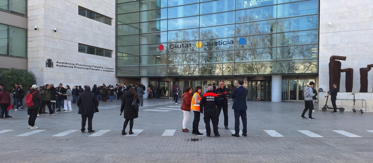 Imagen de archivo de la Ciudad de la Justicia de Valencia