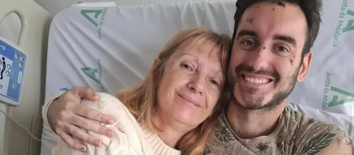 Santiago Salvador, en el hospital Reina Sofía