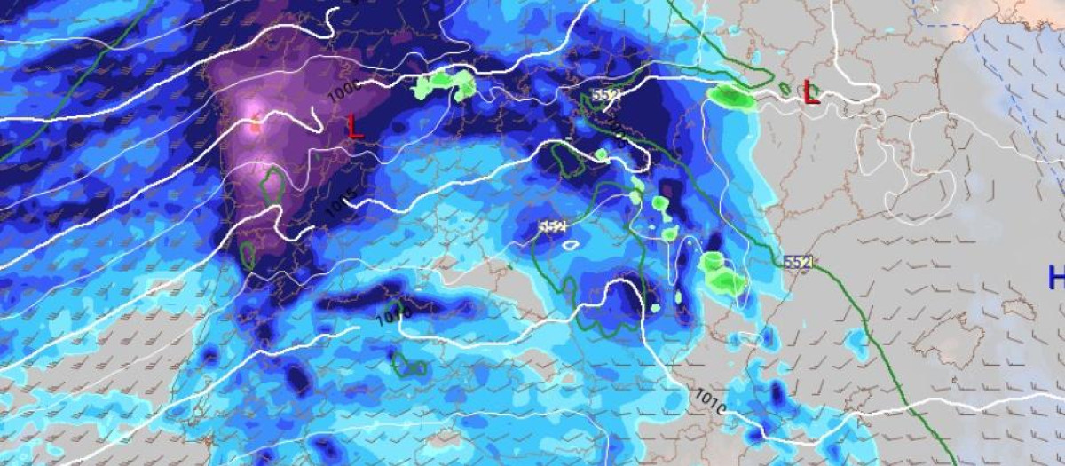 Previsión para el lunes 26