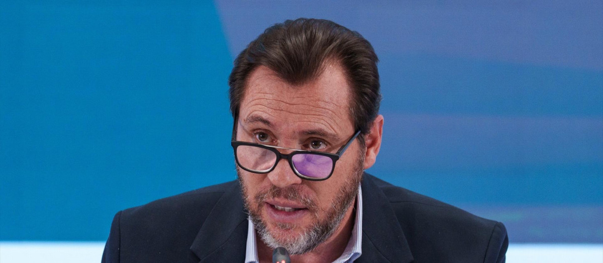 El ministro de Transportes y Movilidad Sostenible, Óscar Puente