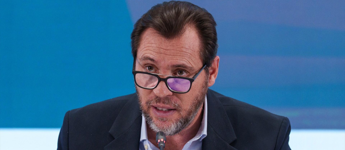 El ministro de Transportes y Movilidad Sostenible, Óscar Puente