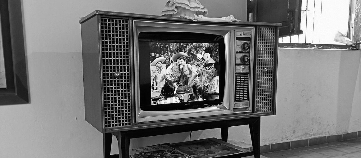Televisión en blanco y negro