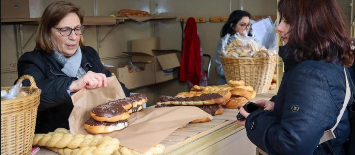 Imagen de un puesto de la Feria del Chocolate de Torrent, Valencia
