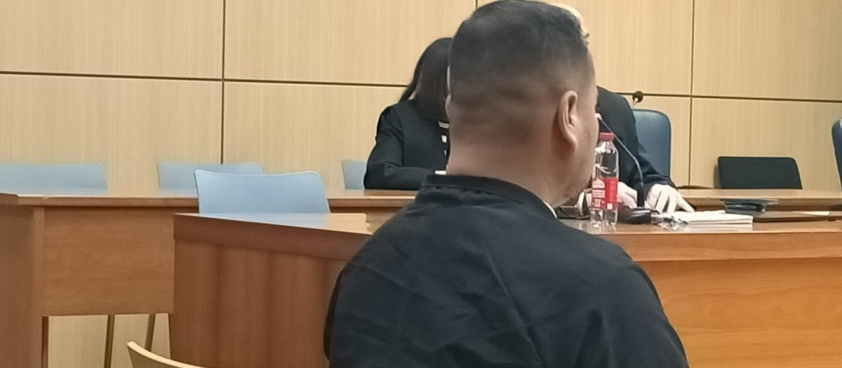 Imagen tomada este lunes de Miguel, el único acusado por el asesinato del canónigo de la Catedral de Valencia