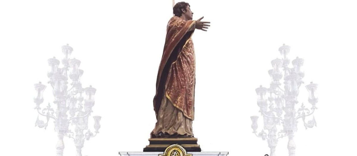 Nuevo paso procesional para el patrón de Cabra