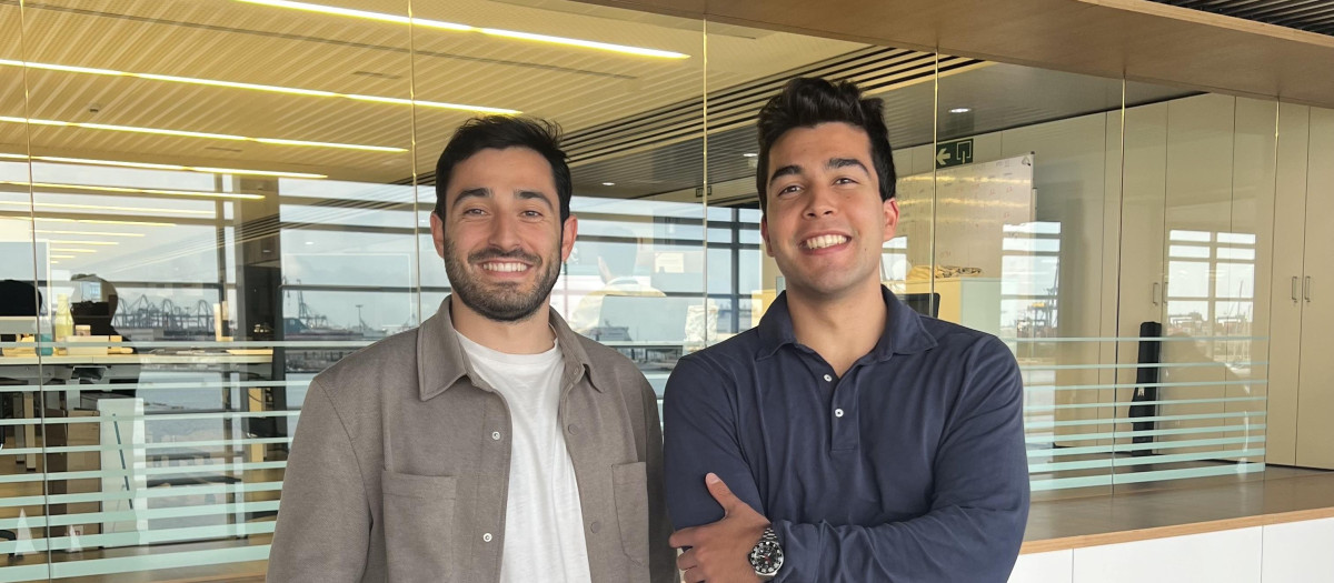 Fundadores de la startup española NovaHiring