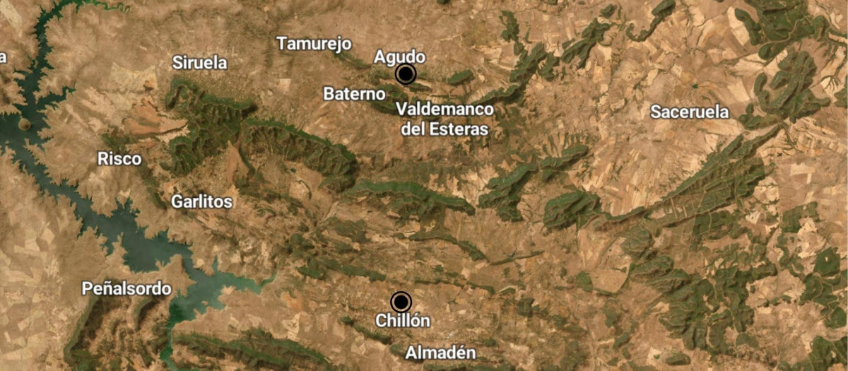 Imagen de las localidades de Agudo y Chillón.

EUROPA PRESS
27/1/2026