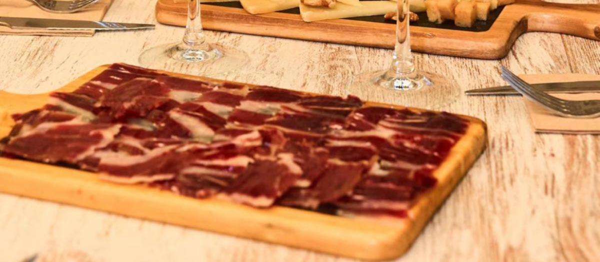 Tabla de queso y jamón, la Factoria del Ratón Pérez