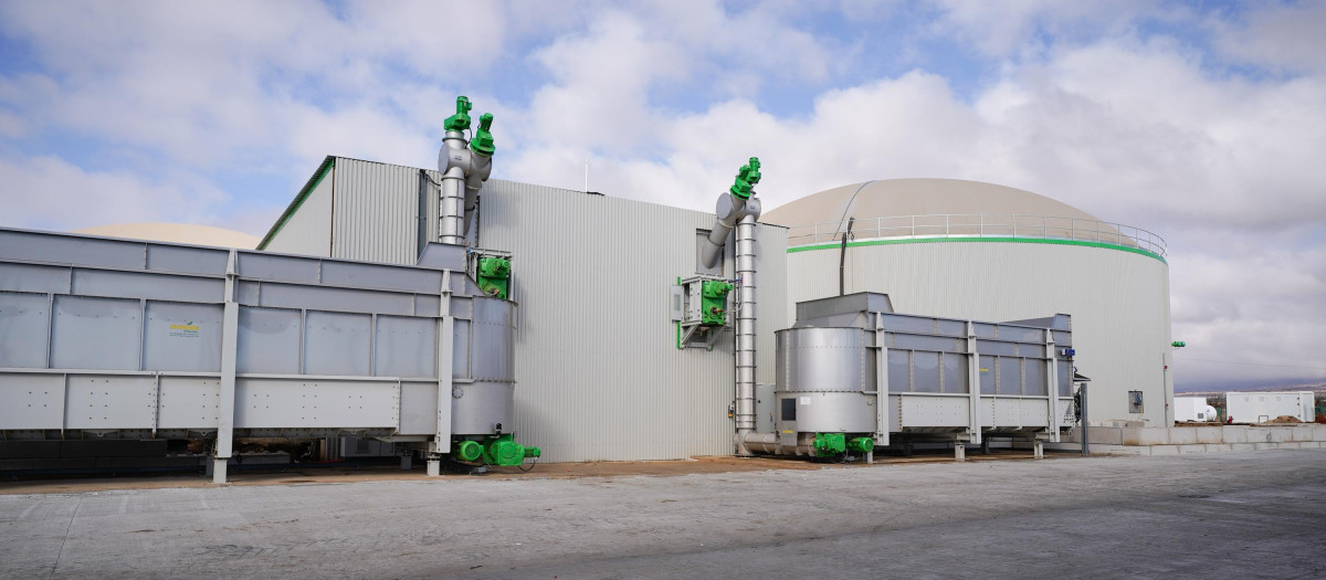 Imagen de recurso de una planta agroindustrial de biometano en Andalucía