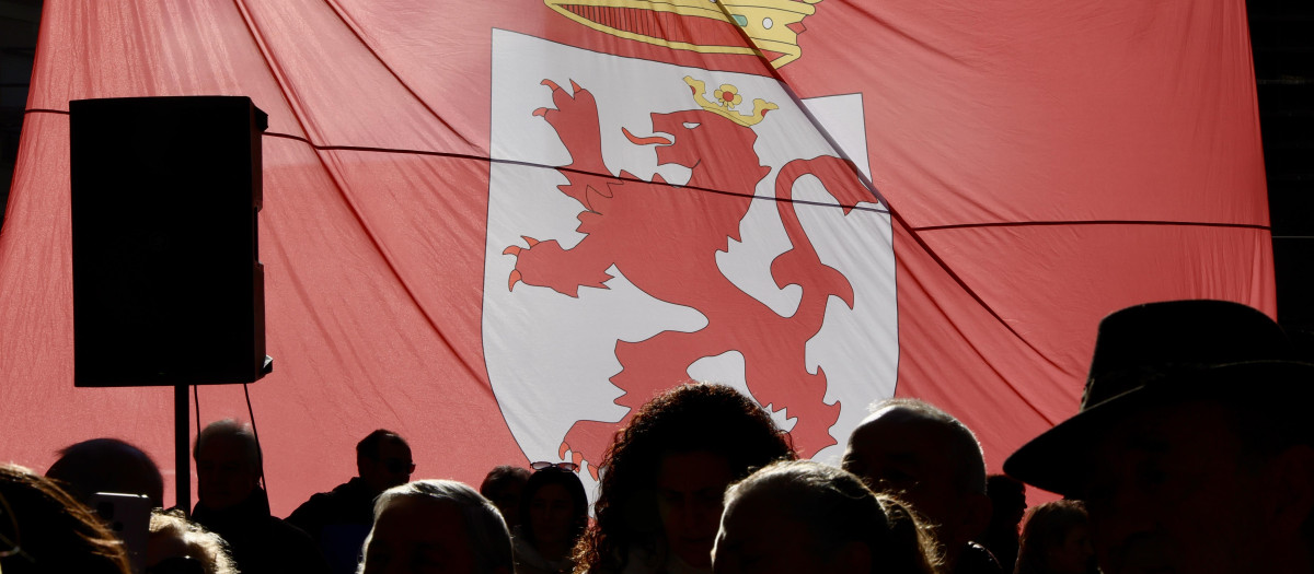 Un acto leonesista celebrado en León el pasado noviembre