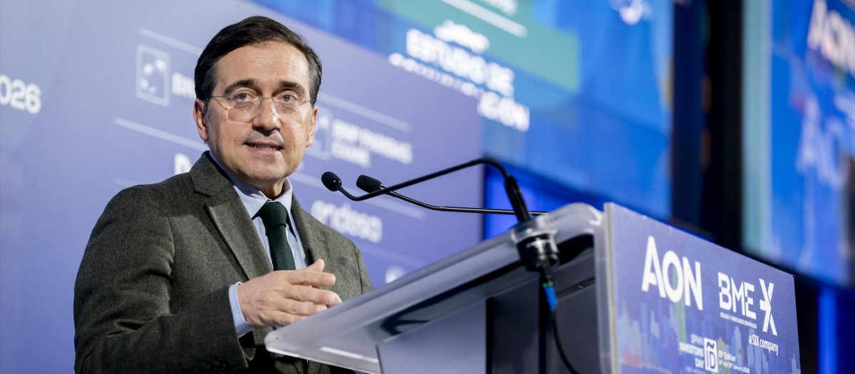 El ministro de Asuntos Exteriores, José Manuel Albares