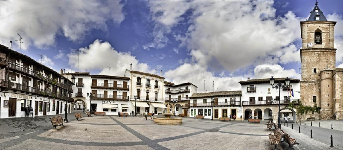 Plaza Mayor Tarazona de la Mancha