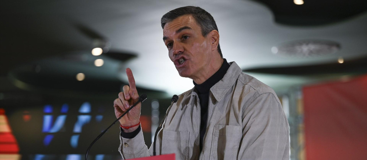 El secretario general del PSOE y presidente del Gobierno, Pedro Sánchez, en una imagen de archivo