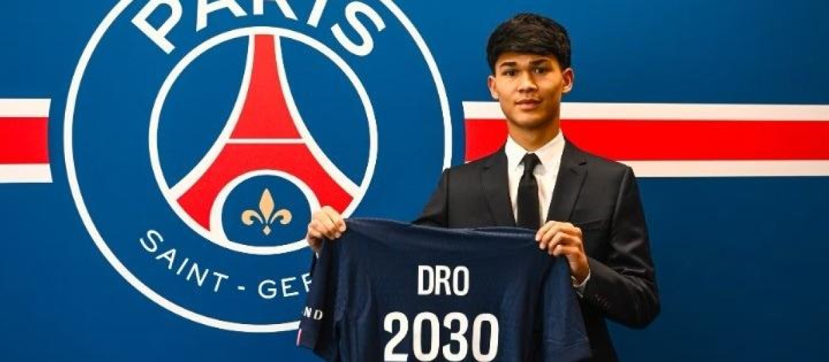 (Foto de ARCHIVO)
Dro abandona el Barça y ficha por el PSG

REMITIDA / HANDOUT por PSG
Fotografía remitida a medios de comunicación exclusivamente para ilustrar la noticia a la que hace referencia la imagen, y citando la procedencia de la imagen en la firma
26/1/2026