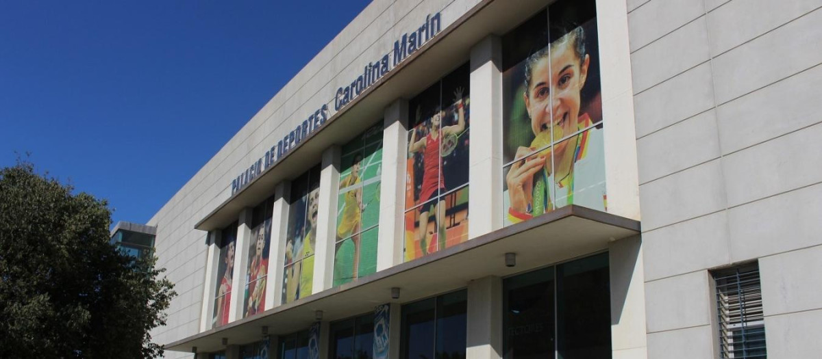 Palacio de Deportes Carolina Marín de Huelva (archivo)

REMITIDA / HANDOUT por AYUNTAMIENTO DE HUELVA
Fotografía remitida a medios de comunicación exclusivamente para ilustrar la noticia a la que hace referencia la imagen, y citando la procedencia de la imagen en la firma
07/4/2025